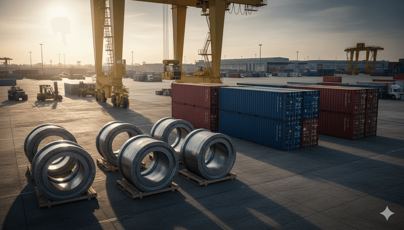 AXIAL Metal Expansion Joint Logistics