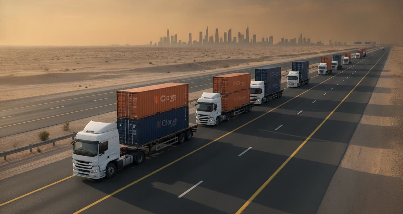 Same-Day Container Delivery from Dammam to Riyadh — project hero