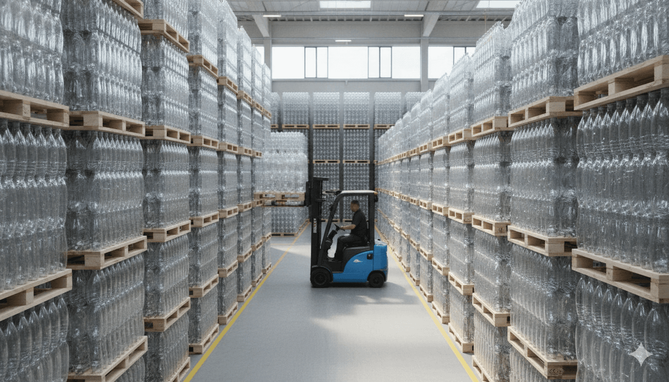 Empty Plastic Bottle Supply from the Netherlands to the UK — project hero