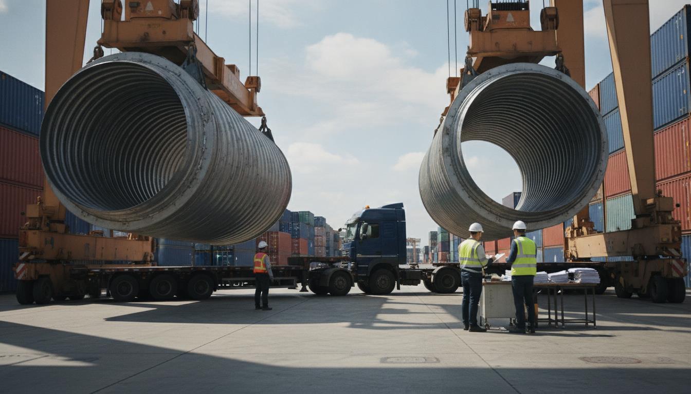 Execution of heavy industrial expansion joint FCL shipment from China to Saudi Arabia